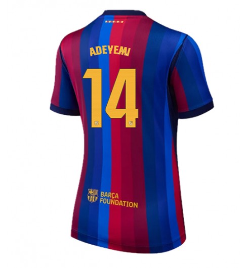 Barcelona Karim Adeyemi #14 Kotipaita Naisten 2026-27 Lyhythihainen Barcelona Karim Adeyemi #14 Kotipaita Naisten 2026-27 Lyhythihainen